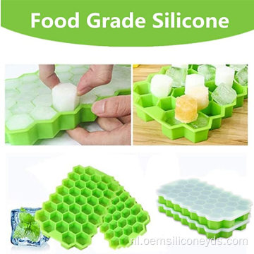 Custom Food Grade Silicone Mini Ice Cube-trays